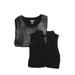 Pre-ownedMajestic Filatures Elan Womens Tank Dress Leather Top Black Size 2 Medium Lot 2