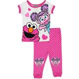 Sesame Street Elmo and Abby Cadabby Baby Girls Pajamas 21SS217VSL