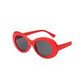 Clout Goggles Sunglasses Women Men Wrap Glassess Female Male UV400 Sun Glasses Female Male Fashion Trendy Oval Glass