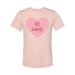 Valentine's Day Shirt, Be Mine, Be Mine Shirt, Valentines Shirt, Love Shirt, Valentine's Day Gift, Be Mine Tshirt, Valentines Gift, Unisex, Peach, 2XL