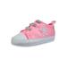 First Steps By Stepping Stones Baby Girls' Glitter Star Sneaker Booties (Newborn)