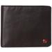 Alpine Swiss RFID Mens Wallet Deluxe Capacity Hybrid Bifold Flipout ID Window