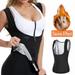 Women Thermo Shirt Sweat Sauna Tank Tops Body Shapers Waist Trainer Slimming Vest Fitness Shapewear Belt Body Tank Top Clothes