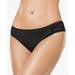 Ralph Lauren BLACK Shirred-Side Hipster Bikini Swim Bottom, US 16