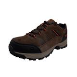 Hi-Tec Men's Ridge Low Wp Brown Ankle-High Leather Hiking Shoe - 11 M