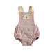 Emmababy Newborn Baby Boy Girl Sleeveless Backless Rainbow Romper Jumpsuit One Pieces Summer Clothes
