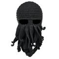 Beard Hat Beanie Hat Knit Hat Winter Warm Octopus Hat Windproof Funny Men & Women