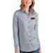 Ole Miss Rebels Antigua Women's Structure Button-Up Shirt - Navy/White