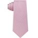 Michael Kors Men's Natte Pin Striped Slim Silk Neck Tie, Pink - NEW