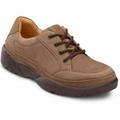 Dr. Comfort Justin Men's Casual Shoe: 11 Wide (E/2E) Chestnut Suede Lace