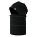 Winter Warm Hat Neck Warmer Set Anti-static Fleece Neck Gaiter Hat Kit Sports Headgear Mask Hat Tube Mask Women Men