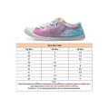 Daeful Womens Canvas Shoes Ladies Girls Trainer Casual Plimsolls Lace Up Flat Pumps