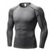 SweetCandy Men's T Shirt Fitness T-Shirt Quick-Drying Long Sleeve T-Shirt Sportswear