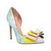 Betsey Johnson Womens Prince Slip On D'Orsay Heels