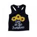 Big Saving/Clearence Baby-Girls Sunflower Sleveeless Denim Vest with Shorts Suit Summer Outfits Toddler Denim Top Shorts Jeans Pants for 2-6T Kids