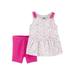 Child of Mine by Carter's Baby Girl Tank Top & Shorts Outfit, 2pc Set