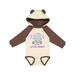 Inktastic Little Peanut- cute baby elephant Infant Long Sleeve Bodysuit Unisex