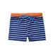 Baby Toddler Boys Printed Swim Shorts Bathing Suit Beach Pool Boy Swim Trunks (Blue Stripes, 2T)