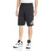 Adidas NEW Deep Black Mens Size Small S Drawstring Logo Print Shorts