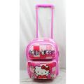 Large Rolling Backpack - Hello Kitty - Pink/Red Box New School Bag 82413