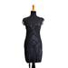 Western Fashion 2501-BLK-S Flapper Dress, Black - Small