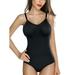 SLIMBELLE Slimming Full Slips Romper Shaperwear Full Body Shaper Seamless High Waist Tummy Control for Women Under Dress