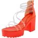 Tuscom Fashion Solid Women Summer Super High Shoes Comfy Sandals Casual Beach Sandals