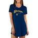 Utah Jazz Concepts Sport Women's Marathon Knit Nightshirt - Navy