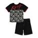 Quad Seven Baby Boys' 2-Piece King Shorts Set Outfit (Infant)