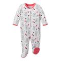 Lamaze Organic Baby Baby Boys & Toddler Boys Organic Cotton Sleep 'N Play Footed Pajamas, 2-Piece PJ Set (NB-9M)