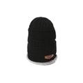 LA HIEBLA Knit Fur Baggy Beanie Winter Slouchy Ski Hats Men Warm