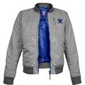 Musterbrand GREY Tychus Bomber Casual Jacket, US X-Large