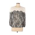 Pre-Owned J.Crew Collection Women's Size 6 Long Sleeve Silk Top