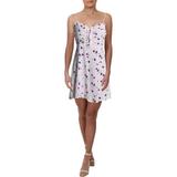 ASTR the Label Womens Ryder Floral A-Line Sundress