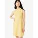 Free Assembly Women's Sleeveless Mock Neck Swing Dress