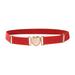 Woshilaocai Children Stretch Belts Girls Multicolor Adjustable Elastic Waist Belts