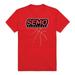 W Republic 510-149-RED-03 Southeast Missouri State University Basketball T-Shirt, Red - Large