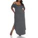 White Mark Women's Plus Size Lexi Maxi Dress