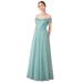 Ever-Pretty Women's Sequin Floor-length Wedding Party Gowns Evening Party Gowns 00860 Blue US16