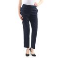 TOMMY HILFIGER Womens Navy Pocketed Pinstripe Wear To Work Pants Size: 10