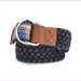 Daniel Cremieux Reversible Madras Braided Plaid Belt Size L/ Xl