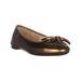 Womens Circus Sam Edelman Ciera Bow Ballet Flats, Bronze