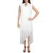 Nanette Nanette Lepore Womens Striped V-Neck Midi Dress