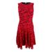 Tommy Hilfiger Women's Drop-Waist Lace A-Line Dress