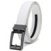 Men's Belt Genuine Leather Belt Automatic Buckle Ratchet Dress Belt for Men Perfect Fit Waist Size Up to 46"-Functional, Stylish and Durable