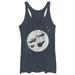 Women's Peter Pan Fly Silhouette Racerback Tank Top