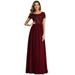 Ever-Pretty Womens Sequins Pleated A-Line Cocktail Party Dresses for Women 00655 Burgundy US8