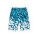 Colisha Women Men Elastic Waist Swimwear Printed Boardshorts Boxer Cut Swim Brief Pockets Trunks Board Shorts Swimsuits