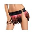 Be Wicked BW1000 Feather Mini Skirt S/M / Bubble Gum