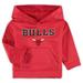 Infant Red Chicago Bulls Fleece Pullover Hoodie